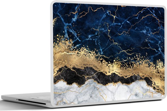 Autocollant Pc Portable Autocollant Ordinateur Portable Fleurs PLIGREAT - 38x27cm - Vinyle Imperméable - Pack De 3 Décoration Pc Portable