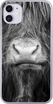 Coque iPhone 11 - Highlander écossais - Cheveux - Animaux - Coque en Siliconen