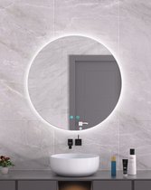LED spiegel - Badkamerspiegel Frameloos - 3 standen led dimbaar - Anti condens - Rond 100 cm