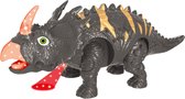 SOROH | Op batterijen werkend dinosaurusspeelgoed | Utahraptor | Speelfiguur | Kinderspeelgoed voor Jongens en Meisjes | bewegin