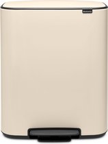 Brabantia Poubelle A Pedale Newicon 30l Soft Beige - menage