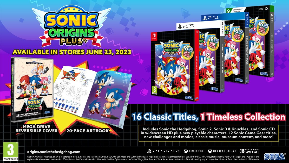 Sonic Origins Plus - PS5 thumbnail 2