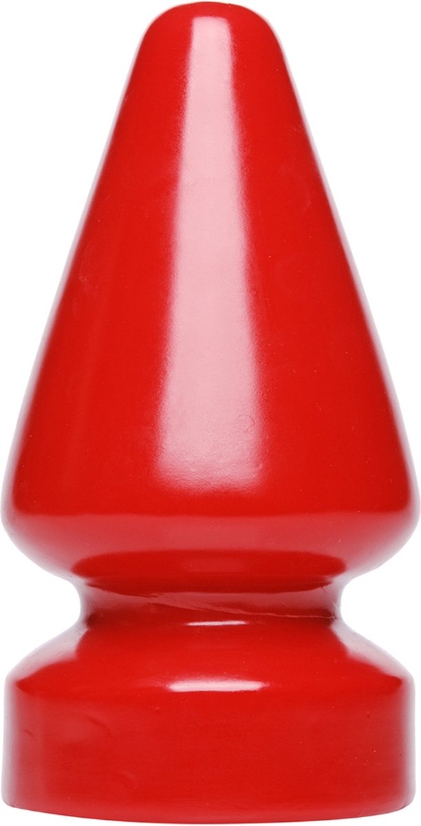 XR Brands AC581-LARGE - Anal Destructor Plug - Large - Red