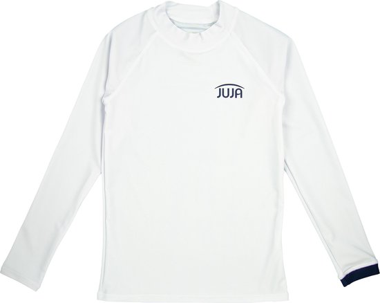 JUJA - UV-Zwemshirt met lange mouwen voor kinderen - UPF50+ - Solid - Wit - maat