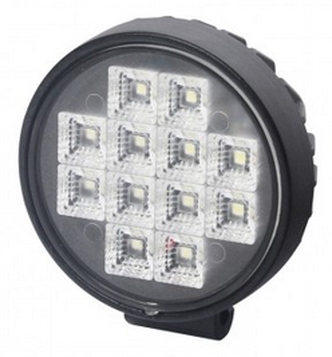 LED Werklamp met schakelaar - 12 LEDS - Rond - 12 Watt - Ledlamp