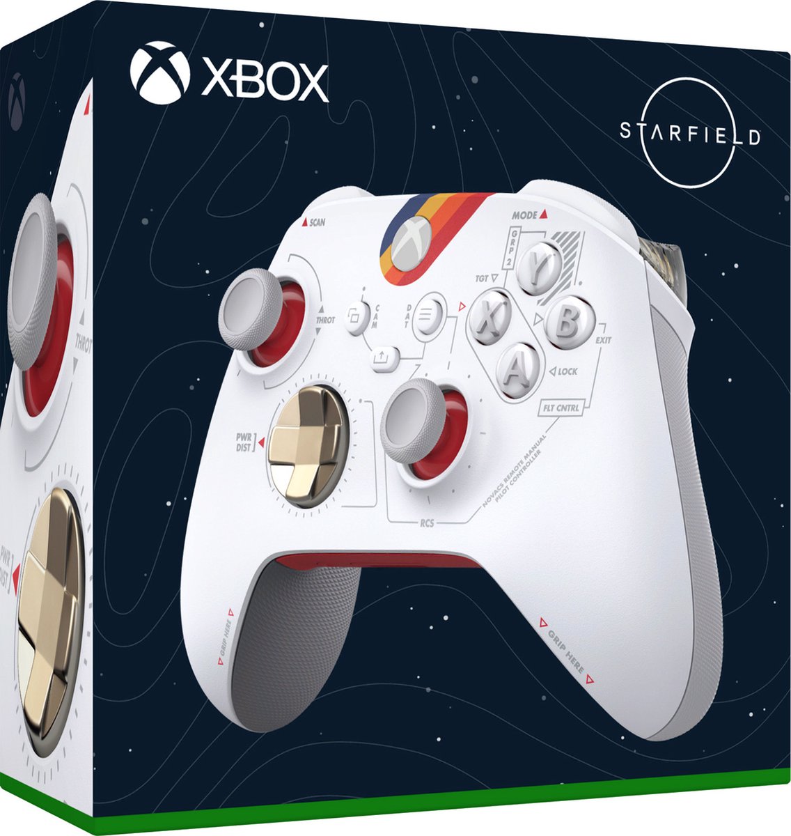 Xbox Draadloze Controller - Starfield Limited Edition thumbnail 5