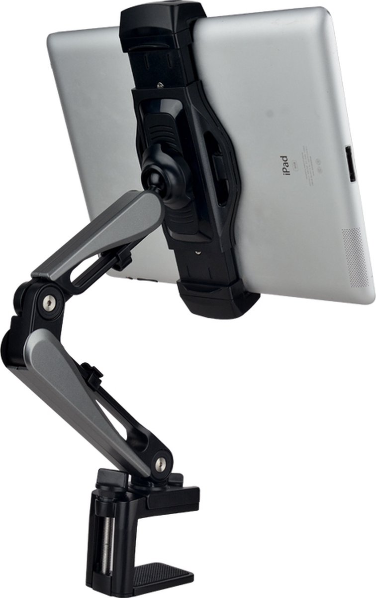 NÖRDIC LH-561 Universele standaard - Voor tablet en smartphone - Kantelbaar - 360 graden Draaibaar