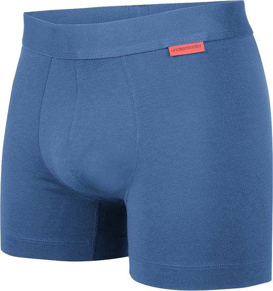 Undiemeister - Boxershort - Boxershort heren - Ondergoed - Onderbroek mannen - Gemaakt van Mellowood - Boxer briefs - Iced Glacier (ijsblauw) - 1 Stuk - XXL