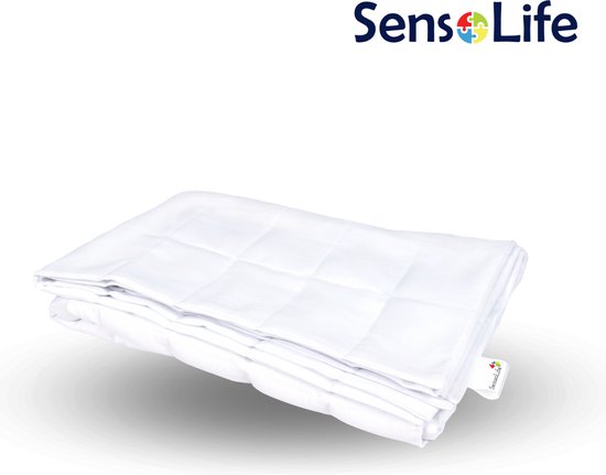 SensoLife Verzwaringsdeken SIMPLY - 6 kg - 140 x 200cm - 100% katoen - Weighted blanket