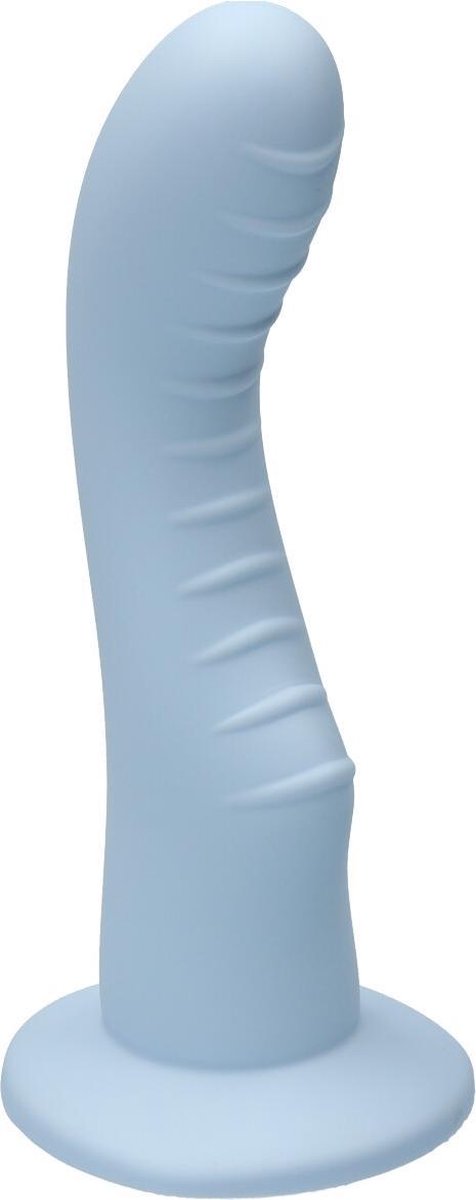 Goedkoopste Ylva & Dite - Kajsa - Siliconen G-spot / Prostaat dildo - Made in Holland - Pastel Blauw