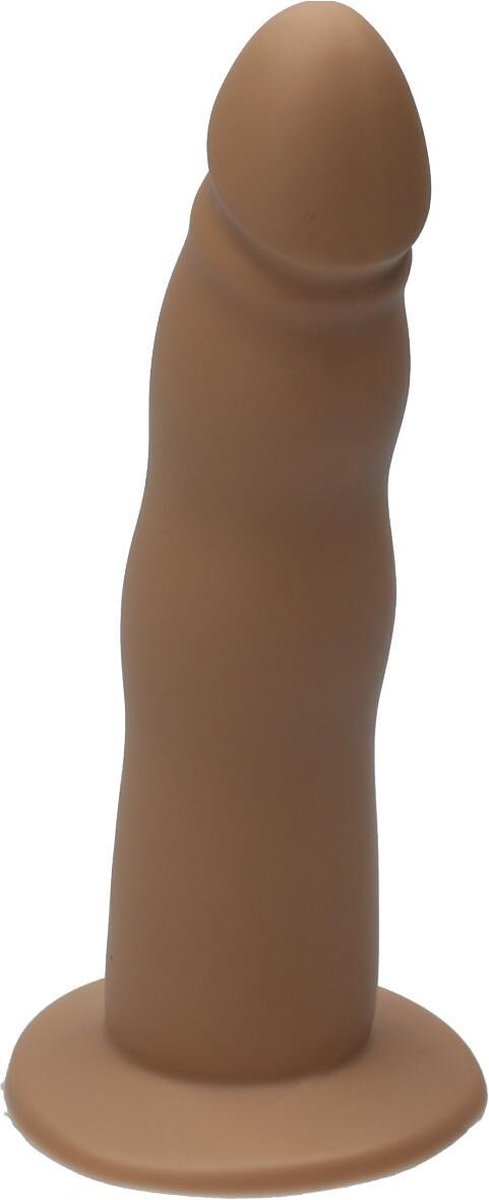 Goedkoopste Ylva & Dite - Anteros - Siliconen Dildo met zuignap - Made in Holland - beige Espresso