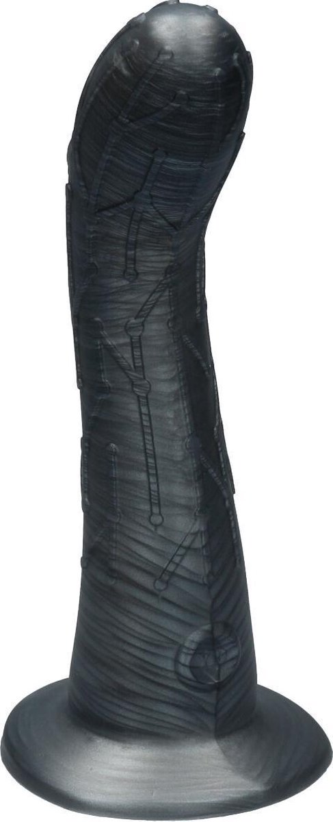 Goedkoopste Ylva & Dite - Cryptodite - Siliconen G-spot / Anale dildo - Made in Holland - Zilver Grijs Metallic