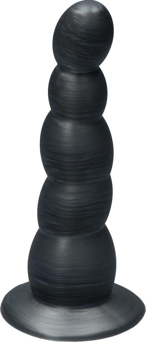 Goedkoopste Ylva & Dite - Circe - Siliconen Anale / Vaginale dildo - Made in Holland - Zilver Grijs Metallic