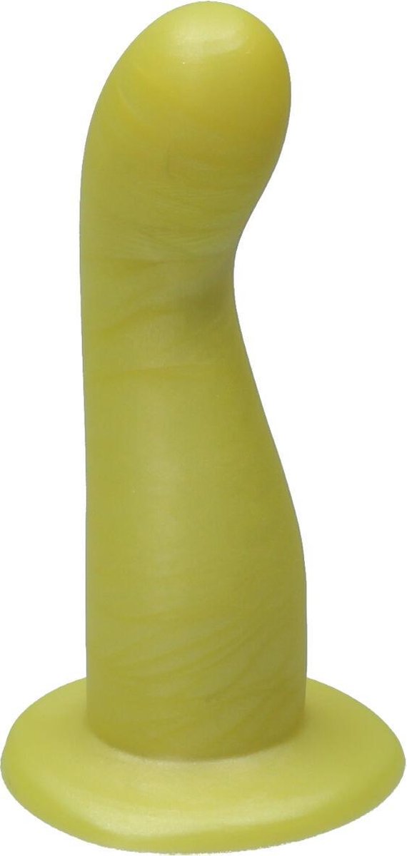 Goedkoopste Ylva & Dite - Leda - Siliconen G-spot / Prostaat dildo - Made in Holland - CitroenGeel