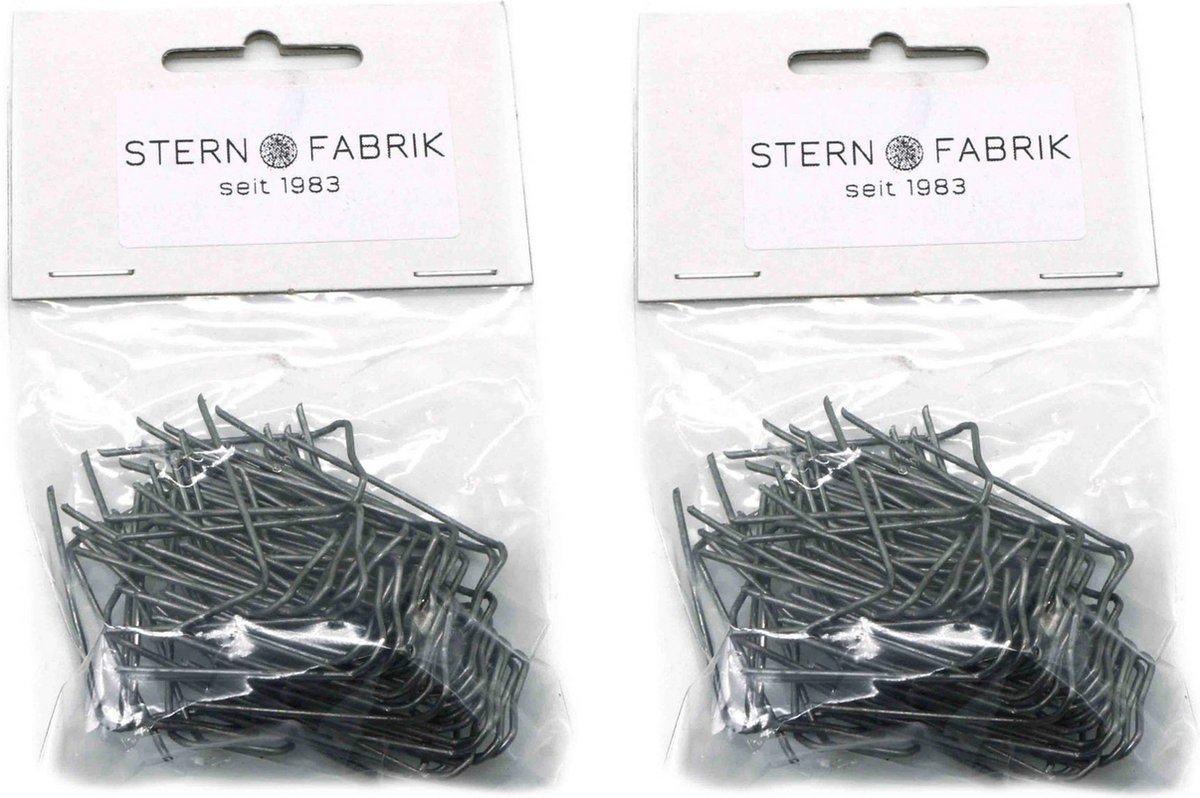 Stern Fabrik steekkrammen - 100x - 35 mm - krammetjes/patentkrammen/klemmetjes