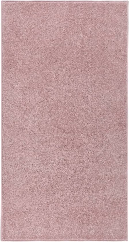 vidaXL-Vloerkleed-kortpolig-80x150-cm-roze