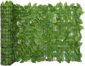 vidaXL-Balkonscherm-met-groene-bladeren-400x75-cm