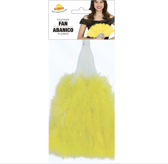 Fiestas Guirca - Veren waaier geel