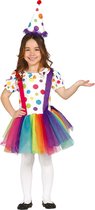 Kostuum Clown jurk 10-12 jaar