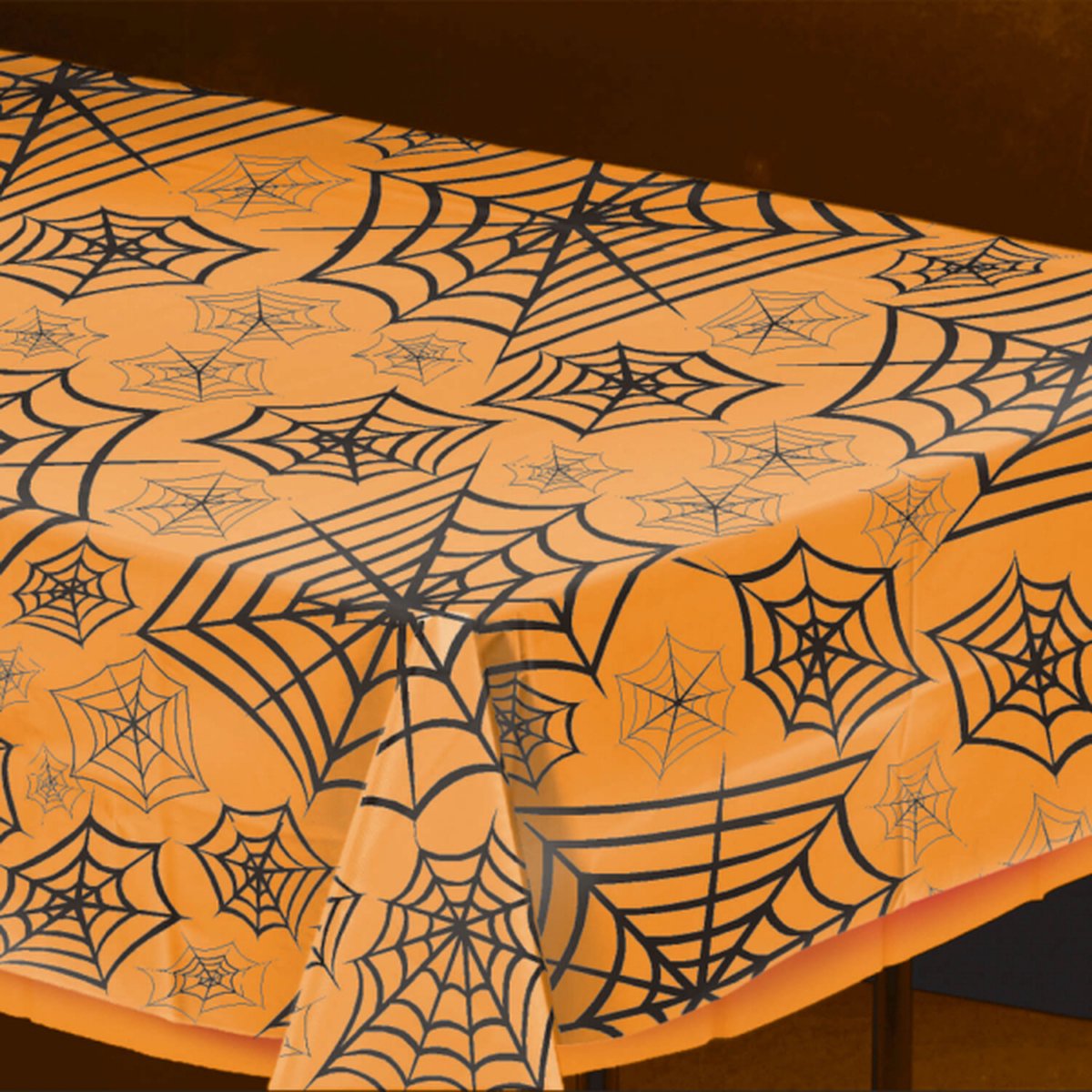 Amscan - Tafelkleed Spider Web 274 x 139 cm - Halloween - Halloween Decoratie - Halloween Versiering