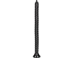 Shots - Ouch! OU842BLK - Swirled Anal Snake - 20''/ 50 cm - Black
