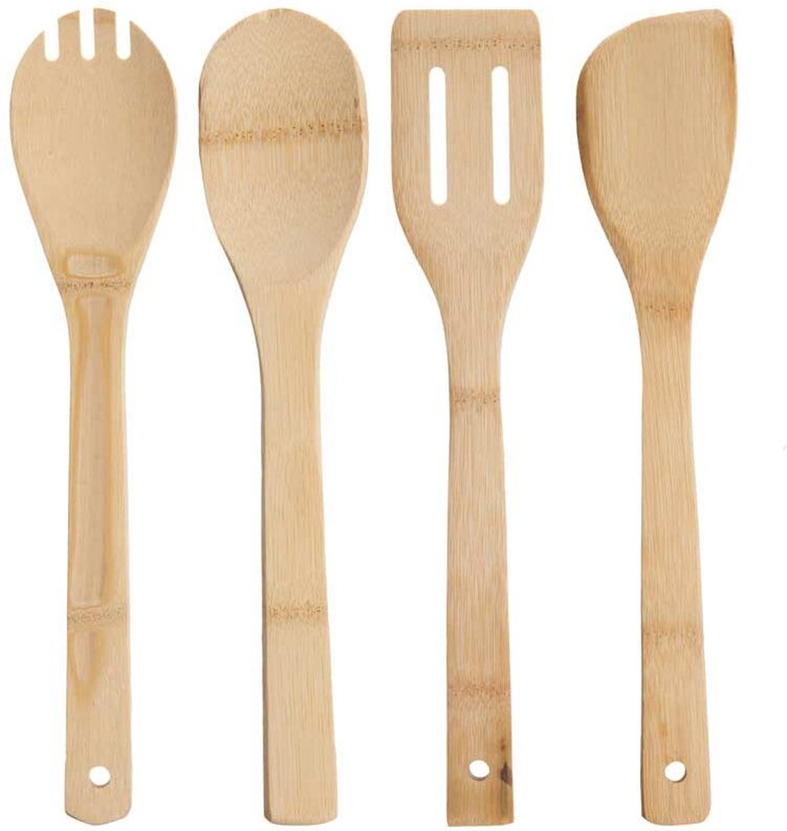 Set of Kitchen Utensils 28951 Bamboo