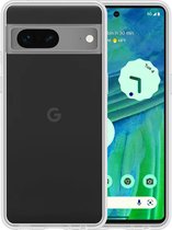 Hoesje Geschikt voor Google Pixel 7A Hoesje Siliconen Case - Hoes Geschikt voor Google Pixel 7A Hoes Siliconen - Transparant
