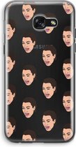 Case Company® - Hoesje geschikt voor Samsung Galaxy A5 (2017) hoesje - Ugly Cry Call - Soft Cover Telefoonhoesje - Bescherming aan alle Kanten en Schermrand