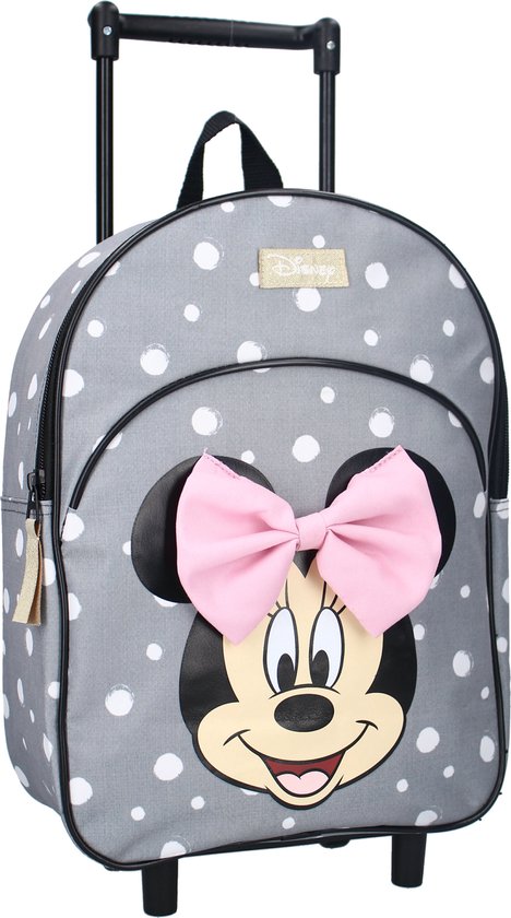 Trolley backpack Minnie Mouse Like You Lots - Grey One