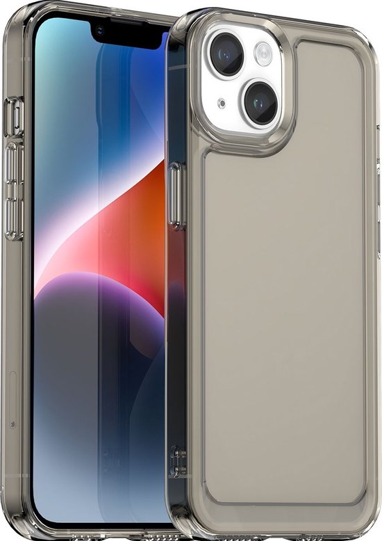 Mobigear Crystal Telefoonhoesje geschikt voor Apple iPhone 15 Plus Hardcase  Backcover