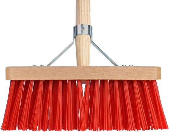 Talen Tools - Bezem - 28 cm - Kunststof haren - Steel 140 cm van Talen Tools — afbeelding 4