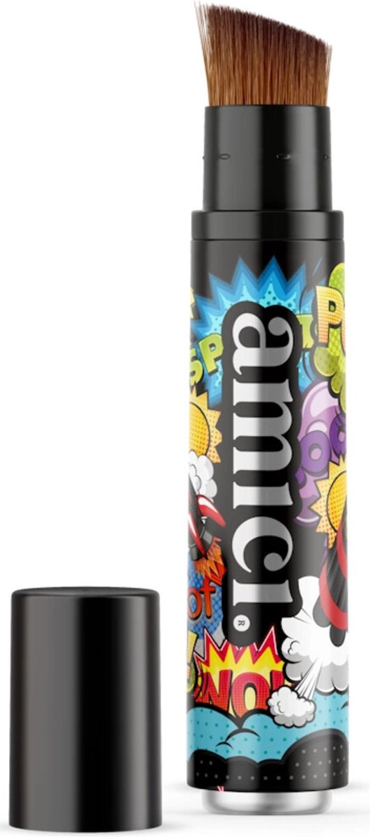 Amici Hervulbare Kwast Super Sonic - Zonnebrand kwast - Hervulbare Zonnebrandcrème Applicator - zonnebrand - zonnebrandcrème - klikpen - handsfree sunscreen - Zonnebrandcrème Applicator – Hygiënisch Smeren - zomer must have - clickpen