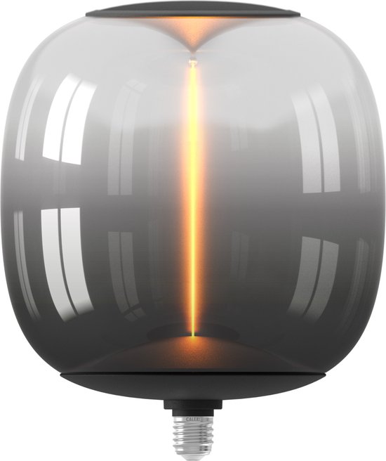 Calex Magneto Kinea Asarna LED Lamp - Magnetisch Filament Lichtbron - Titanium- E27 - 4W - Dimbaar