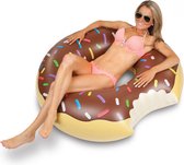 Intex Opblaasbare Chocolade Donut Zwemband Pool Zwemring Ø 105 cm Zwemmen voor Kinderen en Volwassenen Vakantie Essentials