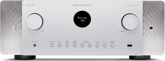 Foto: Marantz cinema 60 7 2 surround receiver zilver goud