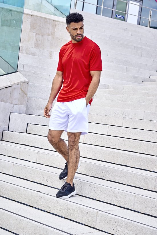 Chemise homme recyclée ' Cool T' manches courtes Blue Royal - M