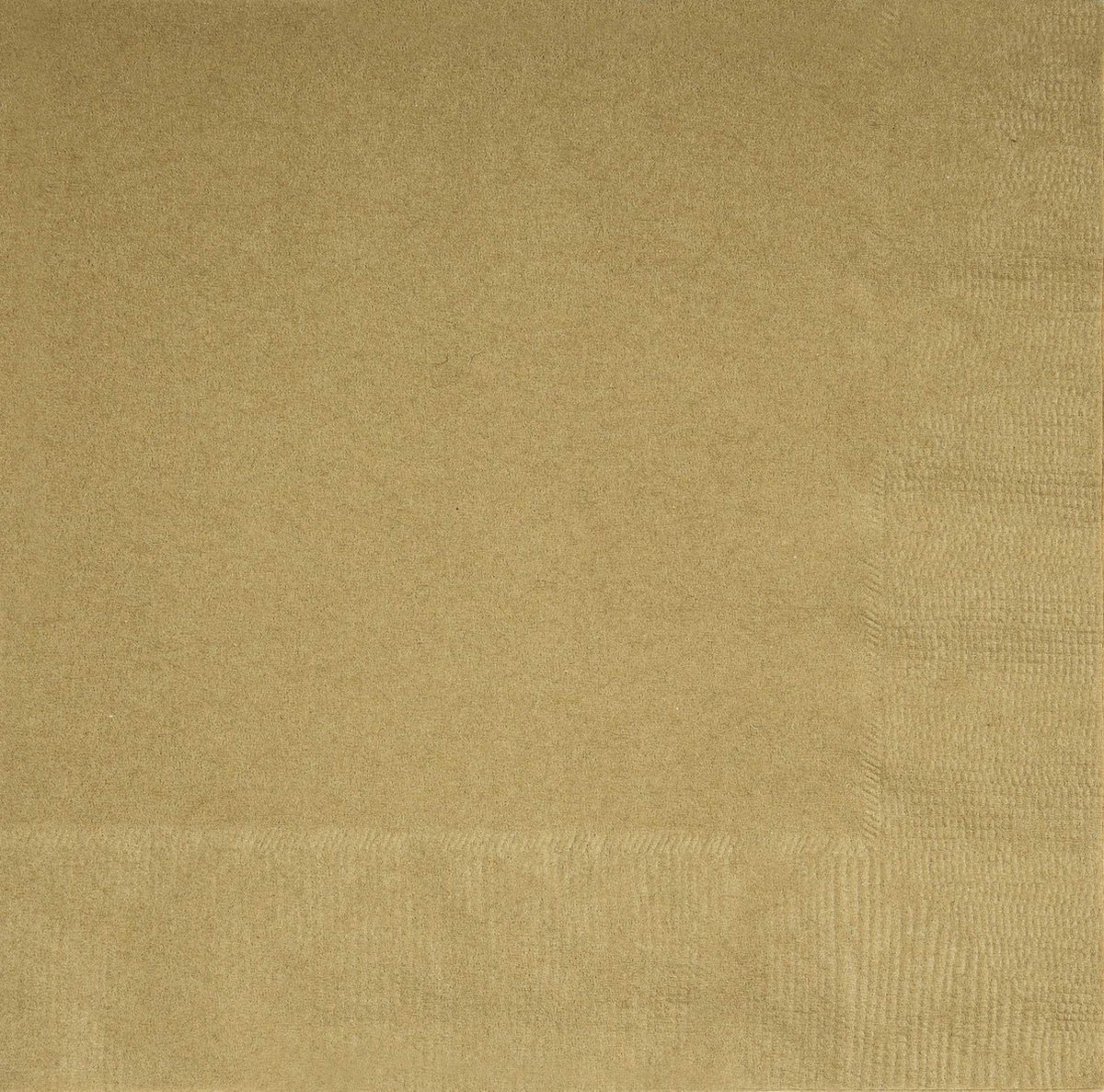 PARTYDECO - 20 gouden papieren servetten 33 x 33 cm feestelijk