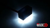 BrickLED 3 x Standaard lampje - Wit koud - Verlichting Geschikt voor LEGO