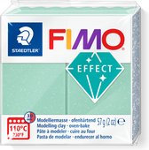 FIMO effect 8020 - ovenhardende boetseerklei - standaard blokje 57 g - groen jade