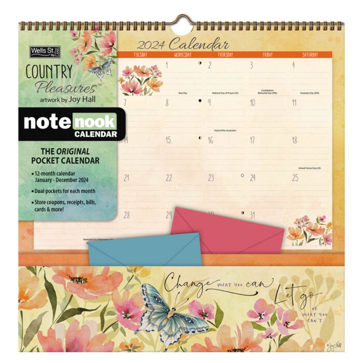 Country Pleasures Note Nook Kalender 2024