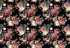 Fotobehang - Vlies Behang - Vintage Bloemen - Vintage Pioenrozen - 368 x 254 cm
