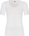 thermo t-shirt met kant snow white voor Dames | Maat XL