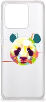 Back Case TPU Siliconen Hoesje Xiaomi Redmi 10C Smartphone hoesje Panda Color