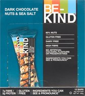 Be-Kind - Dark Chocolate Nuts & Seasalt - 12 x 40g