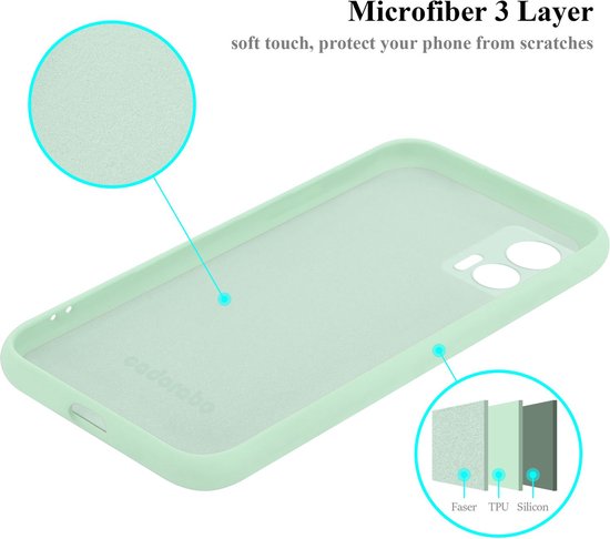 Coque souple en silicone pour Motorola Edge 30