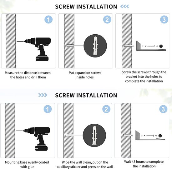 TRAUMMÖBEL Wandrek, zwart, boekenkast, hout, hangrek, zwevend rek voor woonkamer, slaapkamer en keuken