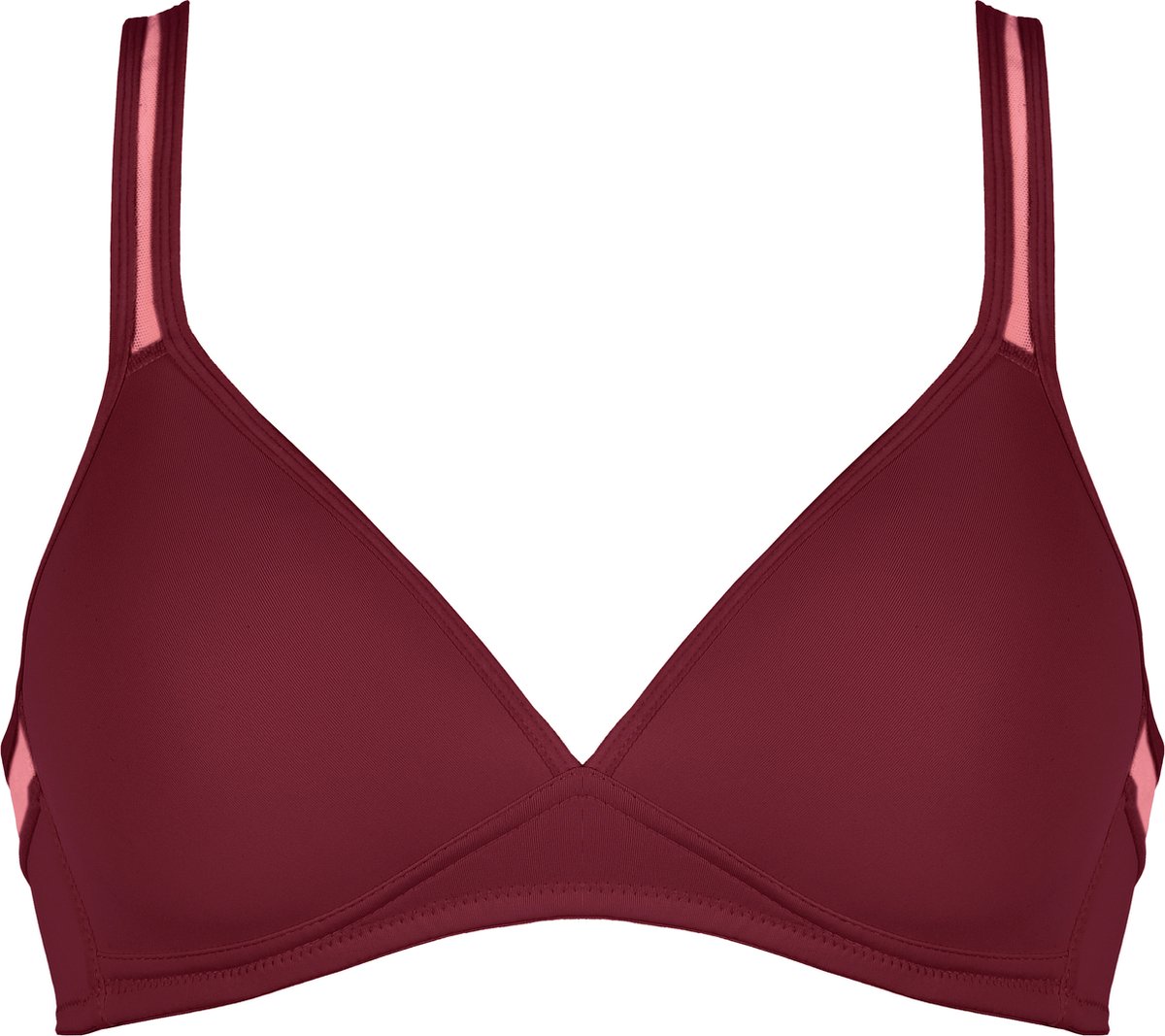 Naturana Soft bh met mesh bandjes - 5757 - Astro Dust