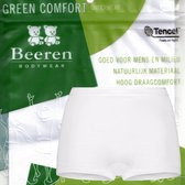Beeren Green Comfort tencel | dames boxershort | MAAT L | wit