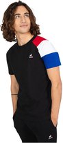 Le Coq Sportif Bat N°1 T-shirt Met Korte Mouwen Zwart L Man