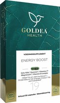 Goldea Health Energy Boost - Voedingssupplement - Gotu Kola - Guarana - maanddosering - 30 capsules